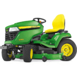 john deere rasentraktor x584 mit 122 cm accel deep mahwerk modell 2025 neu