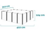 Aufstellpool Intex Graphite Grey Panel 26396NP – Image 2