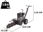 BlackStone TS 420 B&S – Grabenfräse – B&S XR2100