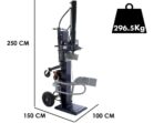 BullMach BM-LS- E 22 V – Elektro-Holzspalter – 22 Tonnen