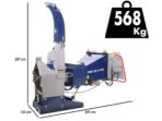 BullMach ZEUS 150 H-PTO – Häcksler für Traktoren – mit hydraulischen Walzen