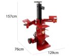 Ceccato BULL SPLE12 FDP – Stehender einphasiger Elektro Holzspalter – 12 Tonnen – Hub 540 mm