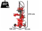Ceccato BULL SPLE13R4T – Elektrischer Holzspalter – Stehend – 400V
