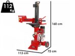 Ceccato BULL SPLE8LT – Elektrischer Holzspalter – stehend – 400V