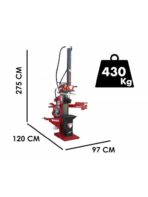 Ceccato Olindo Bull SPLT25 – Hydraulischer Holzspalter mit Dreipunktanschluss für Traktor – 1100mm – Image 2