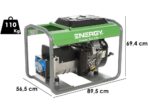 Energy EY-12MB AVR – Benzin-Stromgenerator mit AVR 9,5 kW – Dauerbetrieb 8,5 Einphasig