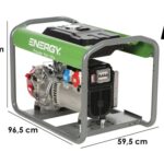 Energy EY-7TB AVR – Benzin-Stromgenerator mit AVR 6 kW – Dauerleistung 5,4 Dreiphasig