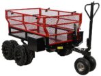 GeoTech-Pro E-Truck 600 – Batteriebetriebene Schubkarre mit Anhänger – Akku 48V 15Ah – Image 2