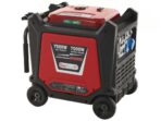 Geotech-Pro PTGA 9000 – Leiser Benzin-Stromerzeuger mit Rädern 7.5 kW – Dauerleistung 7 kW – 230V – Image 4