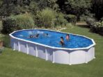 Gre Haiti Ovale 915x470x132cm – Oberirdischer Pool – Eingegrabene Balken – Image 3