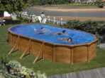 Gre Pacific Oval 730x375x120cm – Oberirdischer Stahlpool – Image 3