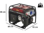 Honda EG 4500 CL – Benzin-Stromerzeuger mit AVR-Regelung 4.5 kW – Dauerleistung 4 kW – 230V