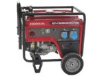 Honda EM 5500CXS – Benzin-Stromerzeuger mit Rädern und AVR-Regelung 5.5 kW – Dauerleistung 5 kW – 230V + ATS – Image 3
