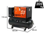 Italyco Maxi 6/270 D – Schraubenkompressor – max. Druck 10 bar