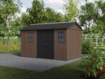 Keter Newton plus 7513/1375 – Gartenhaus – Mit Doppeltür und Fenstern – 230x413x246 cm – Image 2
