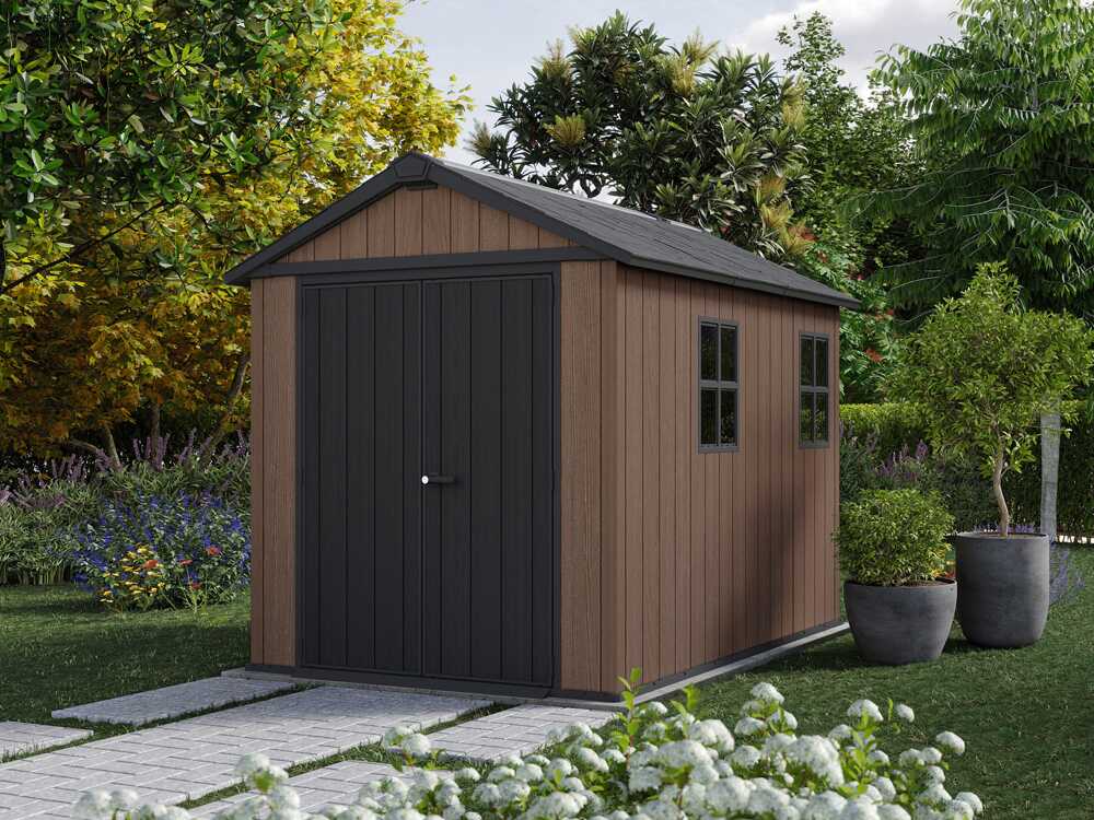 keter-newton-plus-759-975-gartenhaus-mit-zweiflgeliger-tr-und-fenstern-230x287x246-cm-gartenhaus-aus-harz-newton-plus-759-975-60712_1_1745915978_IMG_6810904a88336.jpg Keter Newton plus 759/975 – Gartenhaus – Mit zweiflügeliger Tür und Fenstern – 230x287x246 cm – Image 1