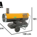 Master BV 170 E – Indirekter Öl-Heißluftgenerator – 47 kW