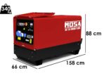 MOSA GE SX-9000 KDM – Diesel-Stromerzeuger leise 8.3 kW – Dauerleistung 7.5 kW 230V + ATS – Kohler Motor KDW702