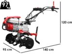 Motorhacke Barbieri B/100NT – Motor Honda GX200