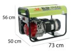 Pramac ES 8000 – Stromerzeuger 230V 6.4 kW – Dauerleistung 5.4 kW – 230V