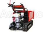 Raupendumper GINKO TR 660 ausziehbare Bordwände, hydraulisches Kippen, Motor Honda GX 200 – Image 3