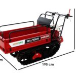 Raupendumper mit ausziehbarer Ladefläche Ranger M570-E – Honda GX200 Motor – Elektrostarter