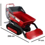 Raupendumper Ranger H570 HDP-E – Motor Honda GX200 – Elektrostarter